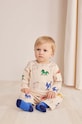 Бавовняний лонгслів для немовлят Bobo Choses Wonder Horse бавовна бежевий 224AB015