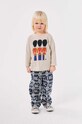 Bobo Choses longsleeve din bumbac pentru copii Little Tin Soldier 224AC020 bej