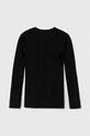 Дитячий лонгслів adidas Performance TEAM BASE TEE GN5710 чорний AW24
