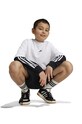 Dětské tričko s dlouhým rukávem adidas JAM 2IN1 LS kulatý bílá IV7048