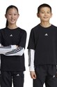 Детский лонгслив adidas JAM 2IN1 LS аппликация чёрный IV7049