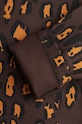 Детска блуза с дълги ръкави Mini Rodini Leopard кафяв 2472014116