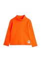 Mini Rodini longsleeve dziecięcy z elastanem pomarańczowy 2472015142
