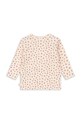 Konges Sløjd longsleeve niemowlęcy BASIC BLOUSE GOTS KS101412 beżowy AW24