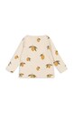 Дитячий бавовняний лонгслів Konges Sløjd DREY LS TEE GOTS KS101487 бежевий AW24