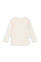 Konges Sløjd longsleeve din bumbac pentru copii MINNIE BLOUSE GOTS KS101605 alb AW24