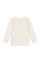 Băieți Konges Sløjd longsleeve din bumbac pentru copii MINNIE BLOUSE GOTS KS101605 alb