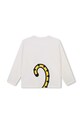 Kenzo Kids longsleeve bawełniany dziecięcy K60740.86.108 beżowy AW24