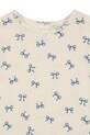 Chłopiec Konges Sløjd longsleeve bawełniany dziecięcy MINNIE BLOUSE GOTS KS102050 biały