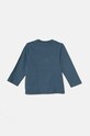Хлопковый лонгслив для младенцев United Colors of Benetton 3ATNA1056.W.Seasonal голубой AW24
