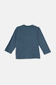 United Colors of Benetton longsleeve bawełniany niemowlęcy 3ATNA1056.W.Seasonal niebieski AW24