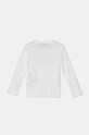 Дитячий бавовняний лонгслів Napapijri S-CHAMOIS LS NP0A4HYK0021.98.128 білий AW24