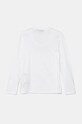 Napapijri longsleeve din bumbac pentru copii S-CHAMOIS LS NP0A4HYK0021.134.164 alb AW24