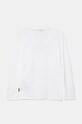 Дитячий бавовняний лонгслів Napapijri S-CHAMOIS LS NP0A4HYK0021.168.172 білий AW24