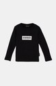 Napapijri longsleeve din bumbac pentru copii S-CHAMOIS LS print negru NP0A4HYK0411.98.128