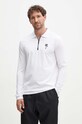 Tričko s dlhým rukávom Karl Lagerfeld biela 543221.745403