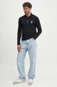 Karl Lagerfeld longsleeve 543221.745403 negru AW24