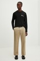 Iceberg longsleeve din bumbac F02F.6306 negru AW24