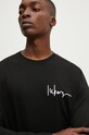 Iceberg longsleeve din bumbac F02F.6306 negru