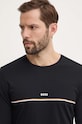 BOSS longsleeve lounge negru 50515378
