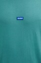 HUGO Blue longsleeve bawełniany 50519962 zielony