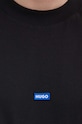 Hugo Blue longsleeve din bumbac 50519962 negru