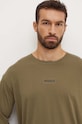 HUGO longsleeve lounge 50522302 zielony AW24