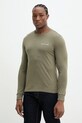 Guess Jeans longsleeve bawełniany nadruk zielony M4YI54.K8HM0