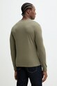 Oblečení Bavlněné tričko s dlouhým rukávem Guess Jeans M4YI54.K8HM0 zelená