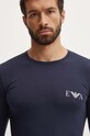 Odzież Emporio Armani Underwear longsleeve lounge 111023.4F715 granatowy