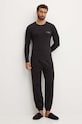 Emporio Armani Underwear longsleeve lounge 111023.4F715 czarny AW24