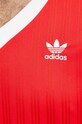 Блуза с дълги ръкави adidas Originals Adicolor Piqué Football Long Sleeve IX5226 червен