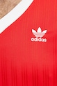 Tričko s dlouhým rukávem adidas Originals Adicolor Piqué Football Long Sleeve IX5226 červená