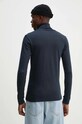 Oblečení Bavlněné tričko s dlouhým rukávem Marc O'Polo 429220252100 námořnická modř