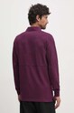 Одежда Хлопковый лонгслив United Colors of Benetton 3G9WU3020 фиолетовой