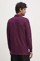 Одяг Бавовняний лонгслів United Colors of Benetton 3G9WU3020 фіолетовий