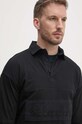 United Colors of Benetton longsleeve din bumbac negru 3G9WU3020