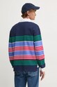 Odzież United Colors of Benetton longsleeve bawełniany 3KUJU301E granatowy