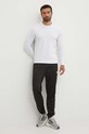 Tričko s dlhým rukávom EA7 Emporio Armani PJVQZ.6DPT64.1100 biela AW24