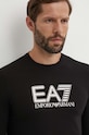 EA7 Emporio Armani longsleeve negru PJVQZ.6DPT64.1200