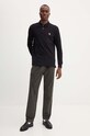 PS Paul Smith longsleeve bawełniany M2R.115L.KZEBRA czarny AW24