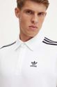 Pamučna majica dugih rukava adidas Originals Adicolor IZ2459 bijela