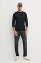 Joop! longsleeve bawełniany 30037869 czarny AW24