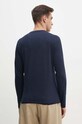 Îmbrăcăminte Sisley longsleeve din bumbac 3WF0S1013 bleumarin
