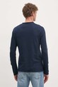Îmbrăcăminte Sisley longsleeve din bumbac 3WF0S1034 bleumarin
