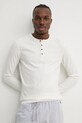 Superdry longsleeve bawełniany bawełna beżowy M6010843A.1TC