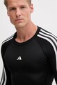 Лонгслів для тренувань adidas Performance Techfit чорний IN5586