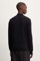 Одежда Шерстяной свитер A.P.C. polo jacob logo WVAWM.H23324 чёрный