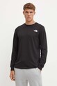 The North Face longsleeve L/S Easy Tee czarny NF0A8A6FJK31