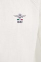 Aeronautica Militare pulover de bumbac alb MA1508L529